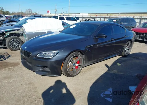 2016 BMW M6 Gran Coupe z USA, uszkodzony, nr VIN WBS6E9C53GG437220